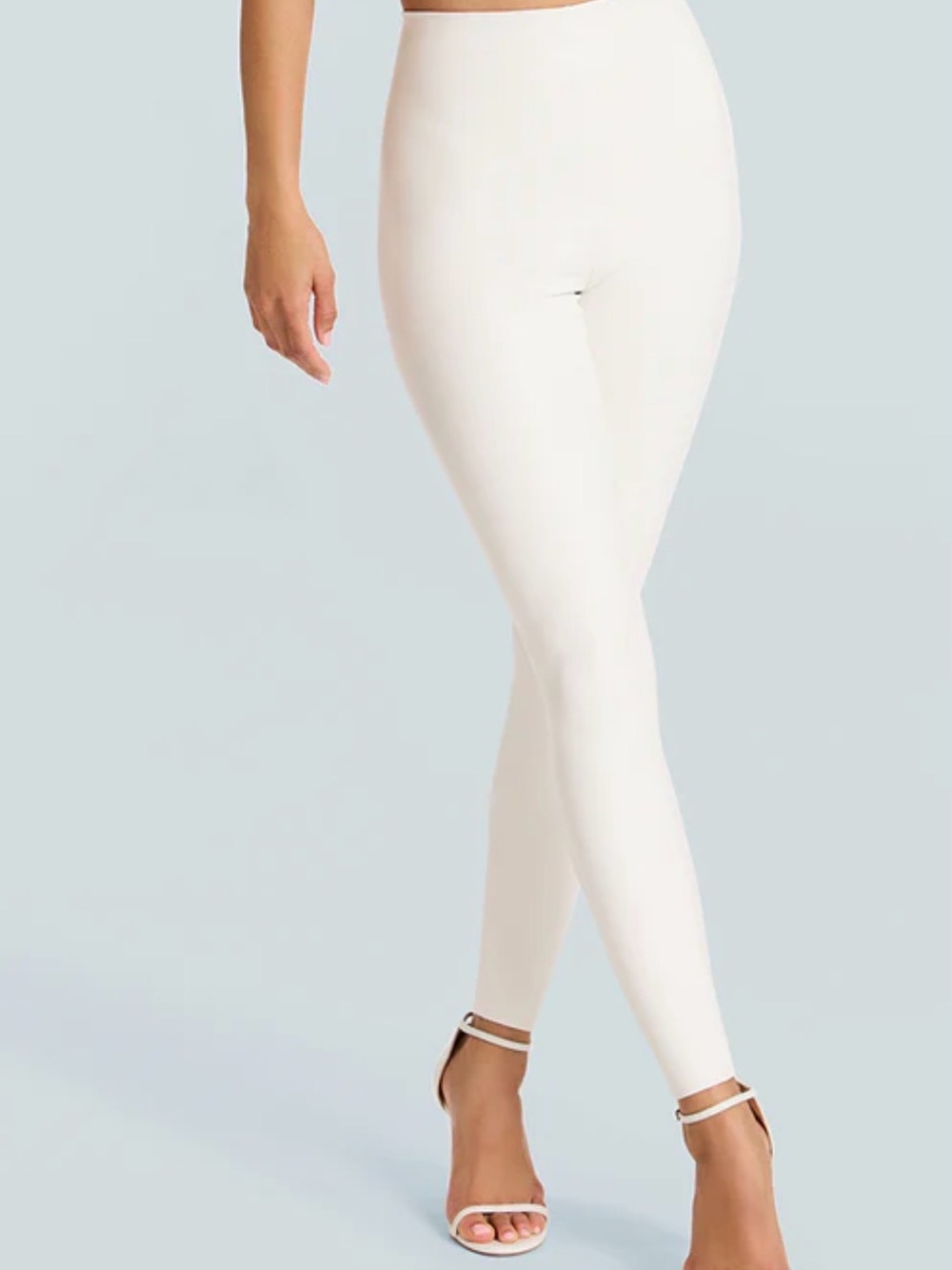 Commando Sculpting High-Waist White Leggings